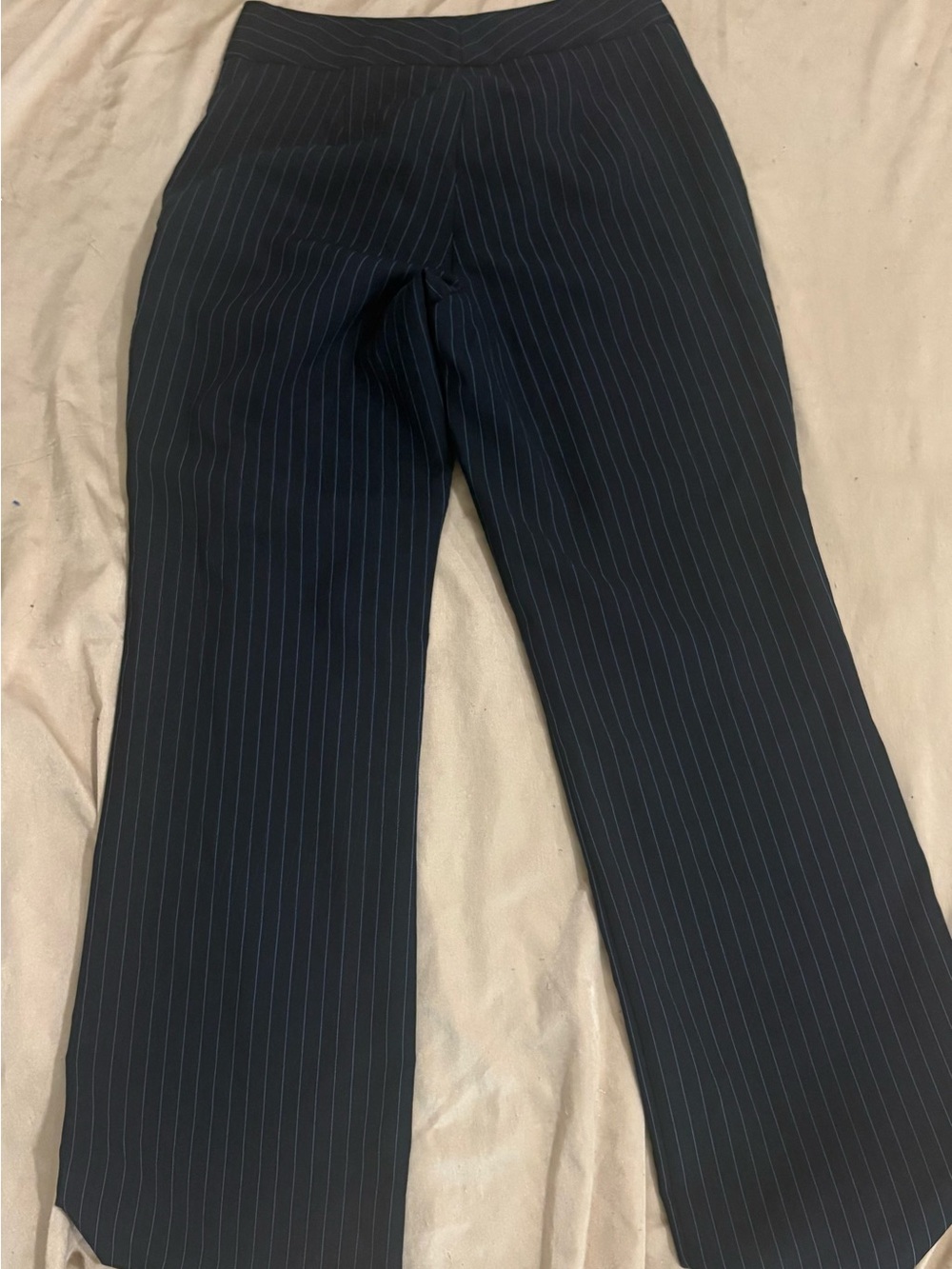 Vintage Classic Black Pinstripe Junior Suit Jacket & Pants - Picture 6 of 6